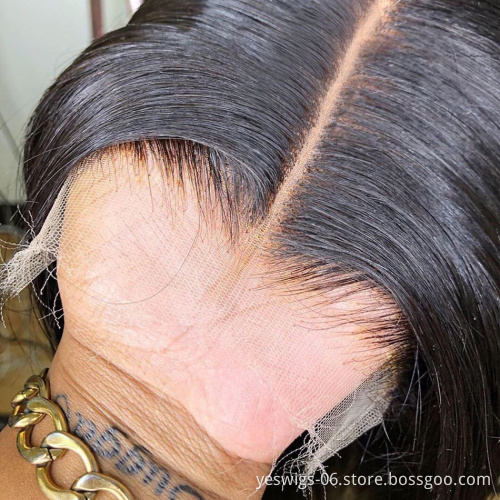 YESWIGS Wholesale Deep Wave HD Full Lace Wigs Human Hair Lace Front Peruvian Virgin Hair 360 Lace Front Wigs for Black Women